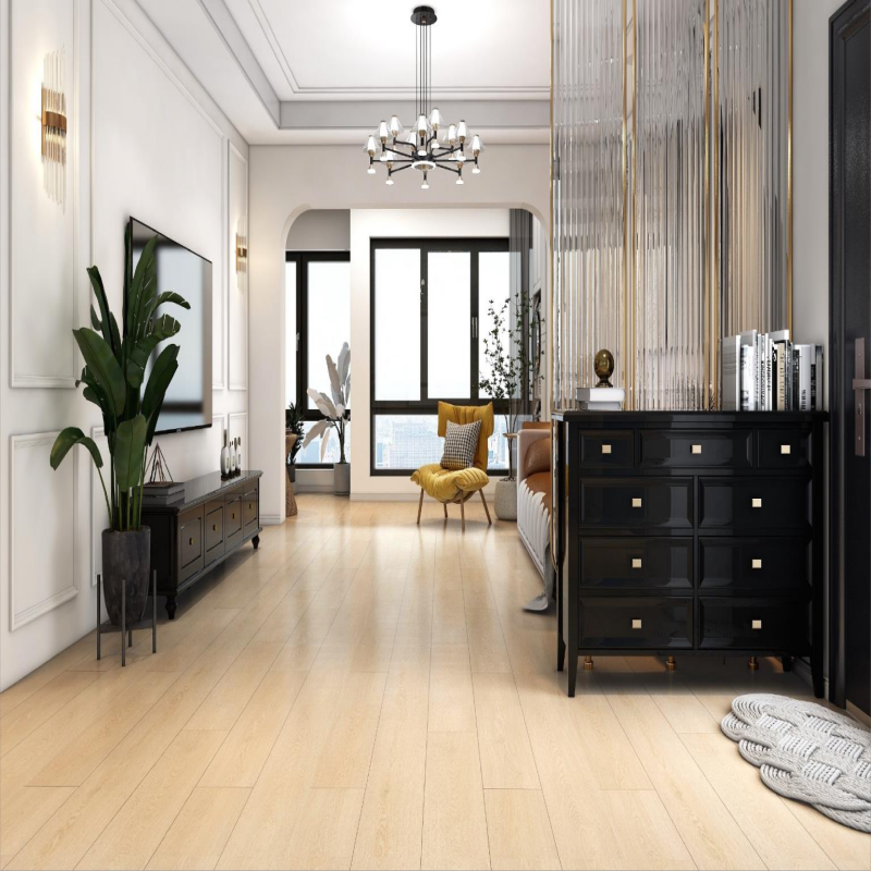 Mgo flooring wood used in living room